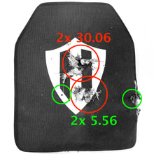 Load image into Gallery viewer, Level IV Expanded Protection ballistic plate 10x12"