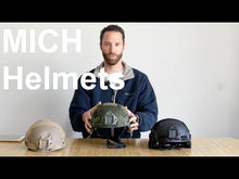 Load and play video in Gallery viewer, Level IIIA ballistic helmet, MICH style