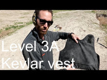 Load and play video in Gallery viewer, Level IIIA ballistic mask, half face