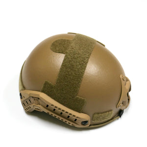 NIJ Level 3A ballistic helmet - kevlar - coyote